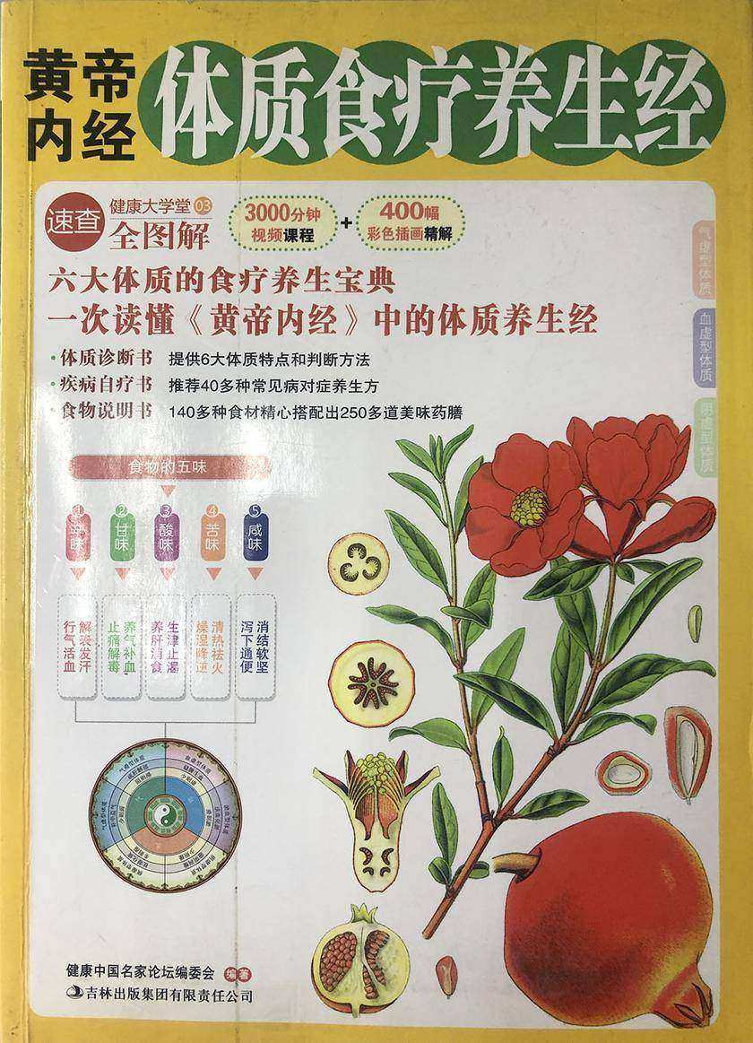 黄帝内经体质食疗养生经(健康大学堂)