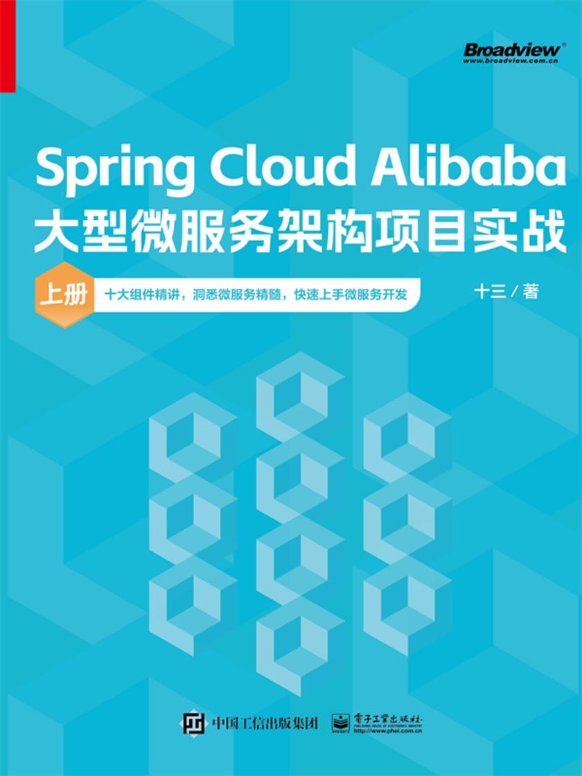 Spring Cloud Alibaba大型微服务架构项目实战(上册)