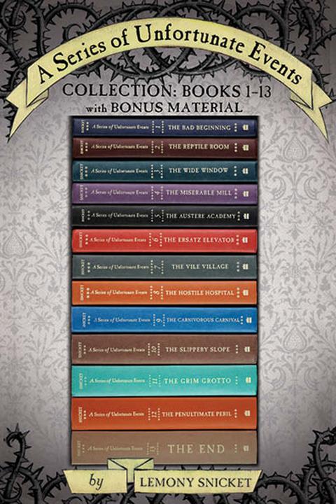 A Series of Unfortunate Events Collection: Books 1-13 with Bonus Material