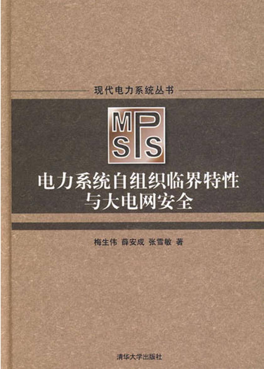 电力系统自组织临界特性与大电网安全
