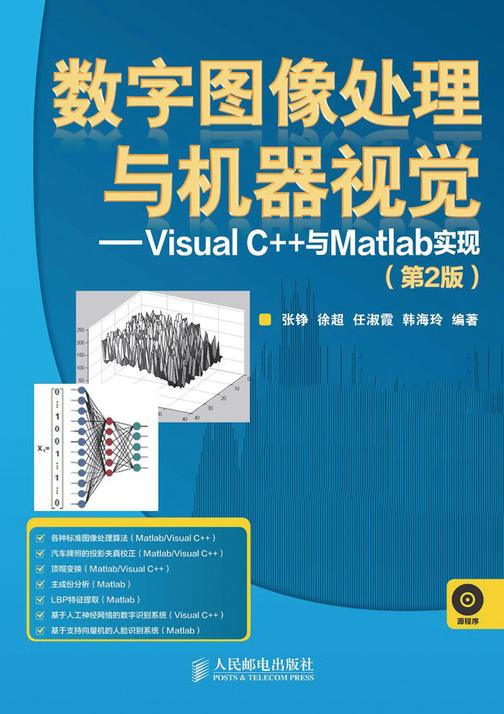 数字图像处理与机器视觉——Visual C++与Matlab实现(第2版)