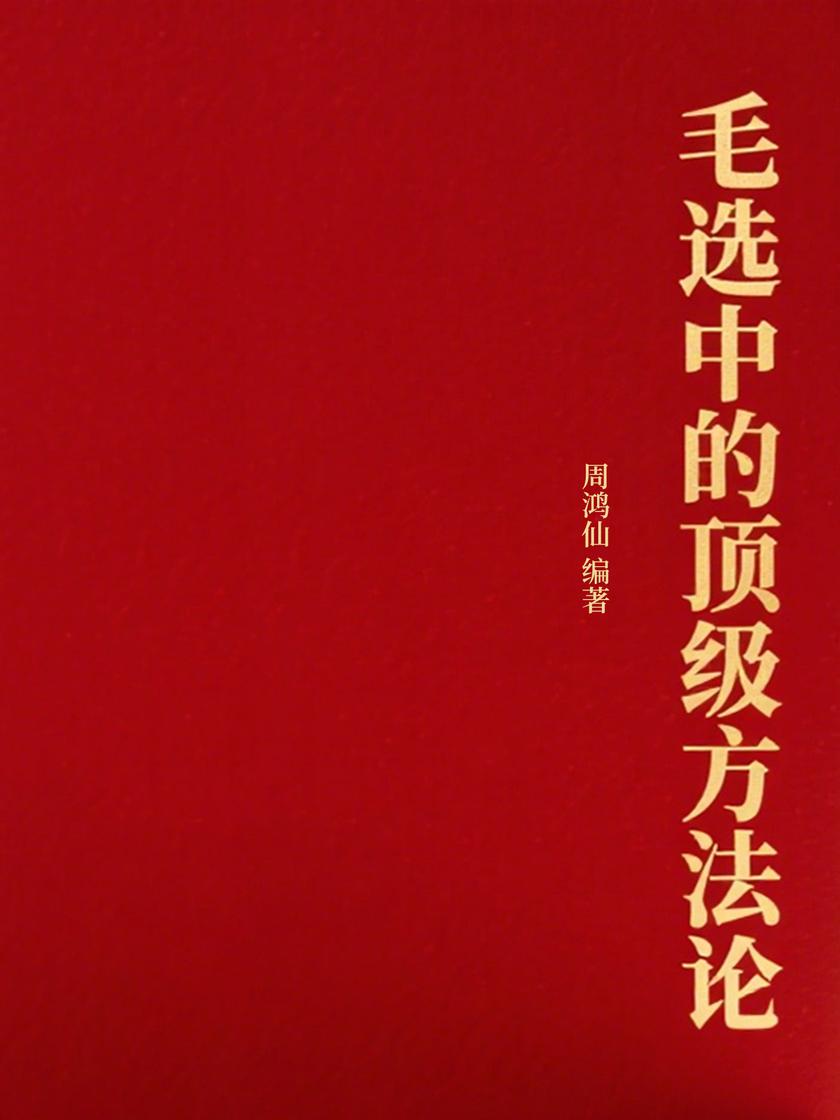 毛选中的顶级方法论