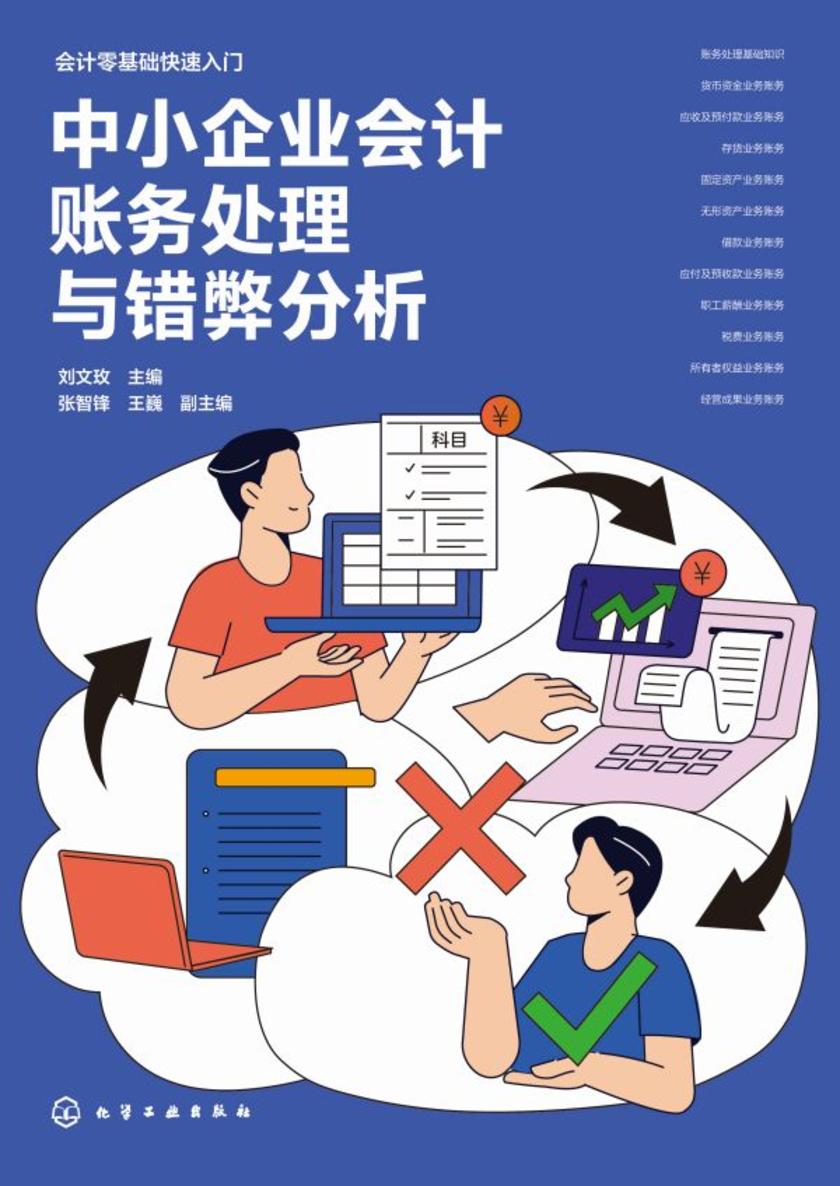 会计零基础快速入门--中小企业会计账务处理与错弊分析