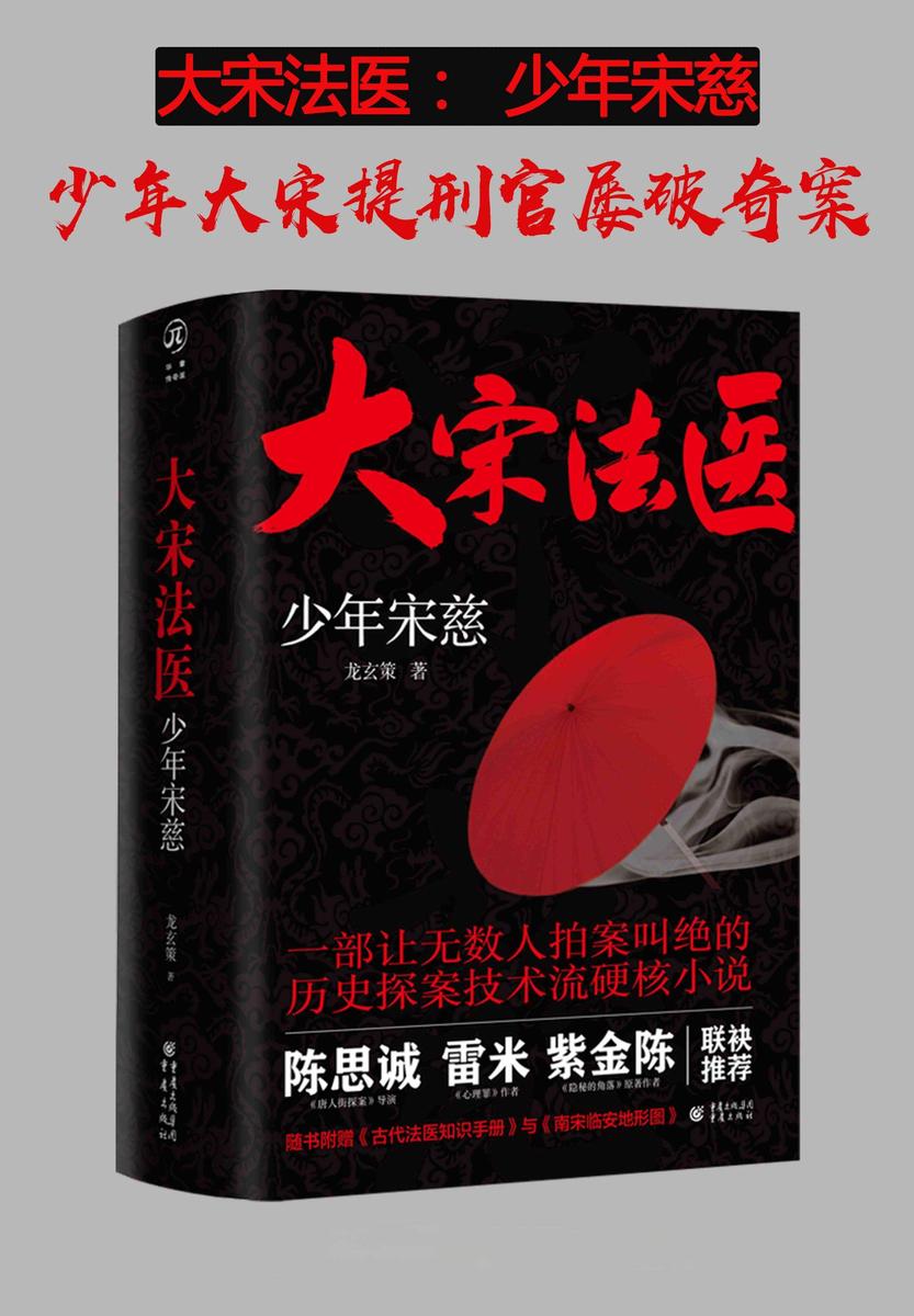 大宋法医:少年宋慈((陈思诚、雷米、紫金陈  联袂推荐)
