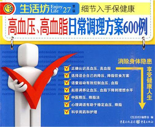 高血压、高血脂日常调理方案600例