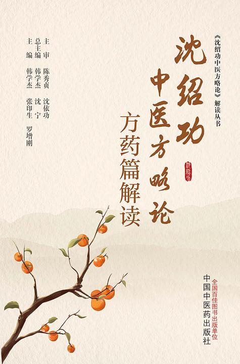 沈绍功中医方略论方药篇解读