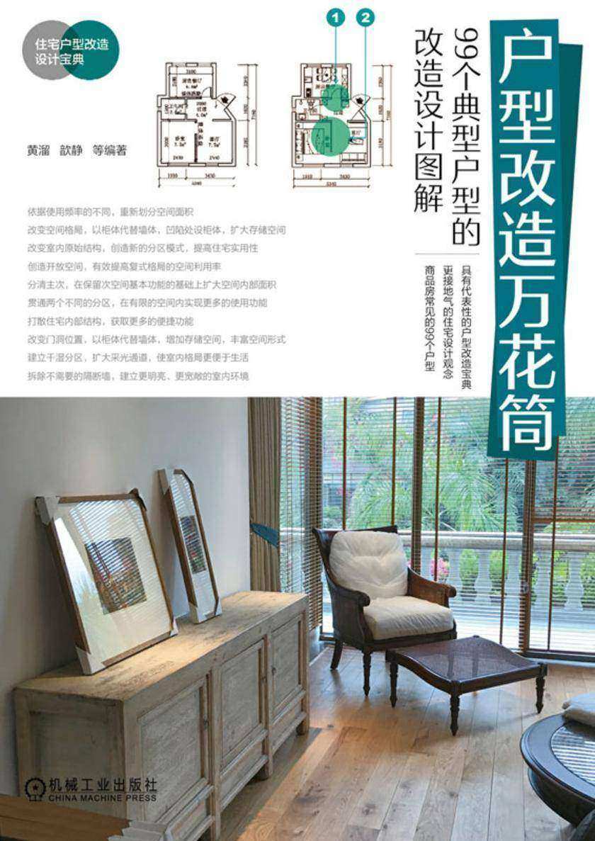 户型改造万花筒 99个典型户型的改造设计图解