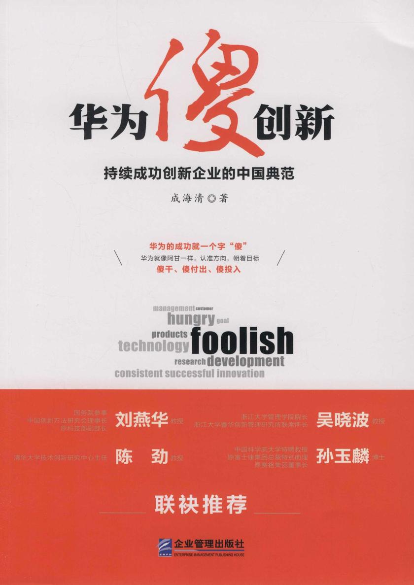 华为傻创新 : 持续成功创新企业的中国典范