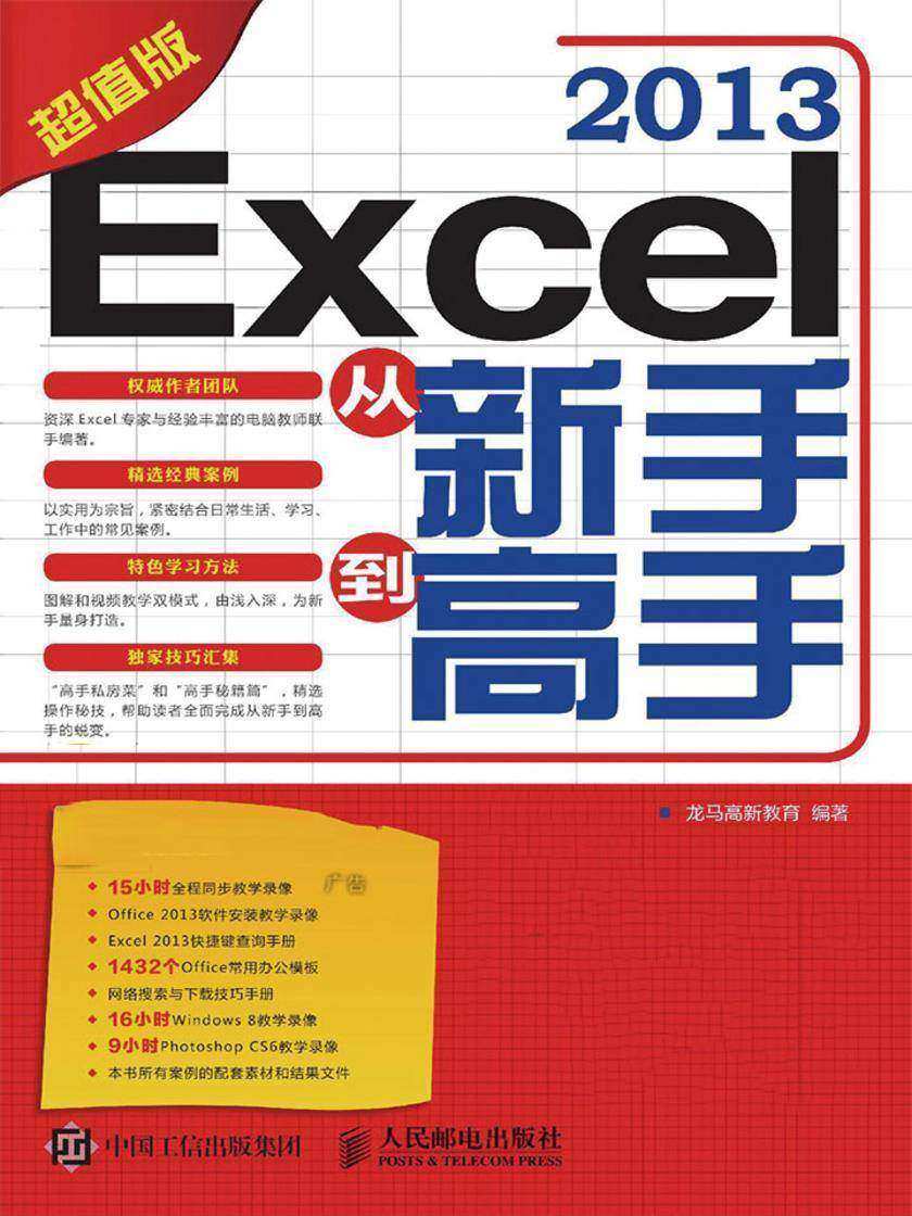 Excel 2013从新手到高手(超值版)