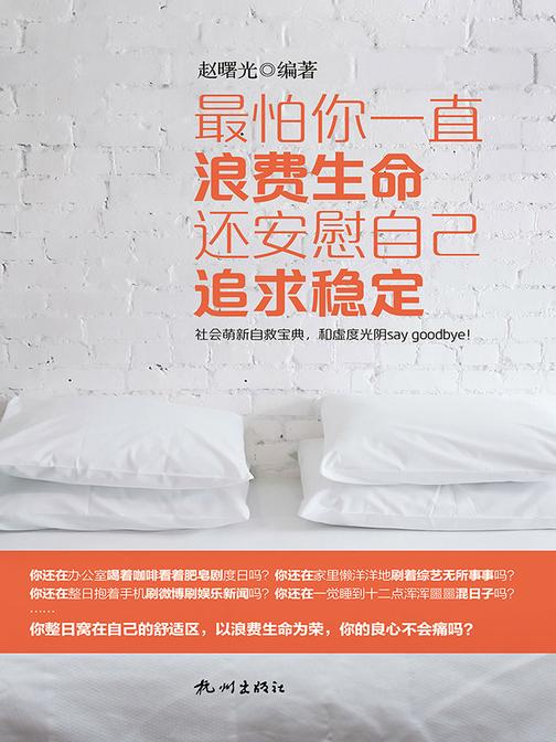 最怕你一直浪费生命 还安慰自己追求稳定