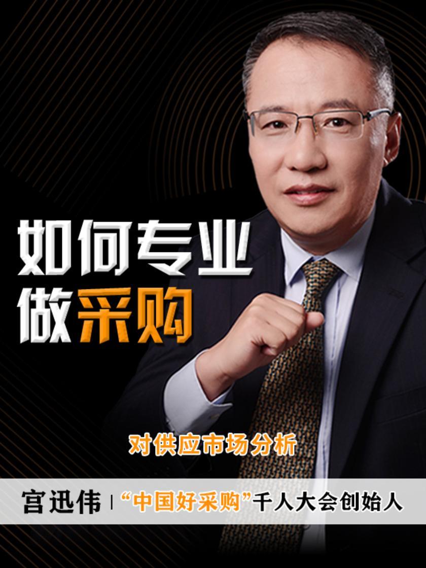 第9集 对供应市场分析(此商品为视频课程)