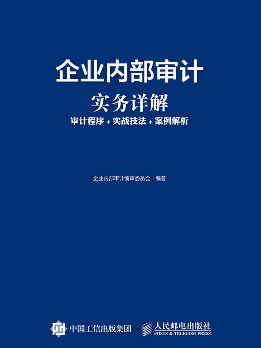 企业内部审计实务详解：审计程序+实战技法+案例解析