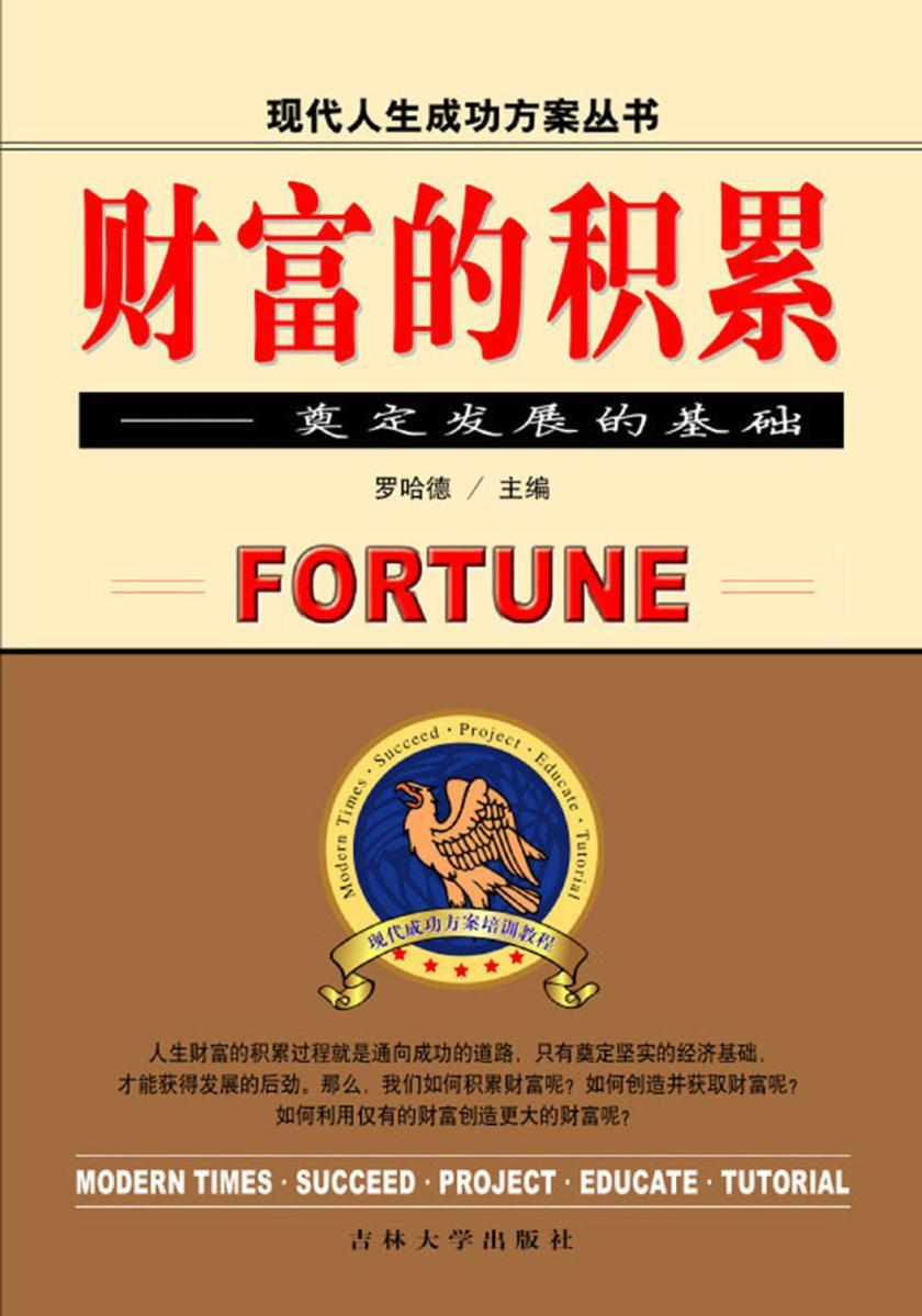 财富的积累——奠定发展的基础