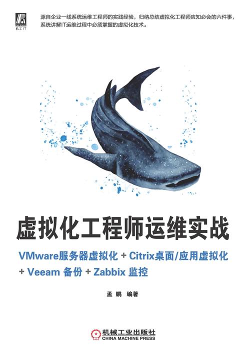 虚拟化工程师运维实战;;;;VMware服务器虚拟化+Citrix桌面/应用虚拟化+Veeam备份+Zabbix监控