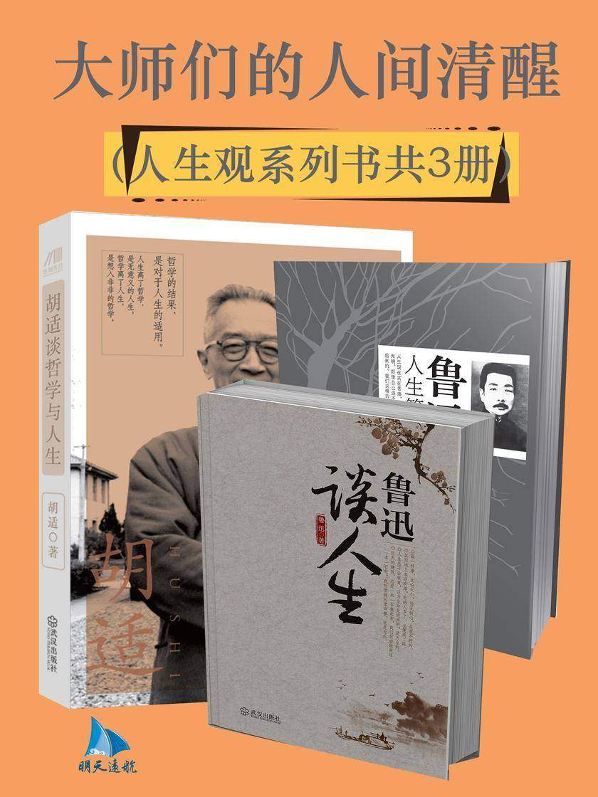 大师们的人间清醒(人生观系列书共3册)