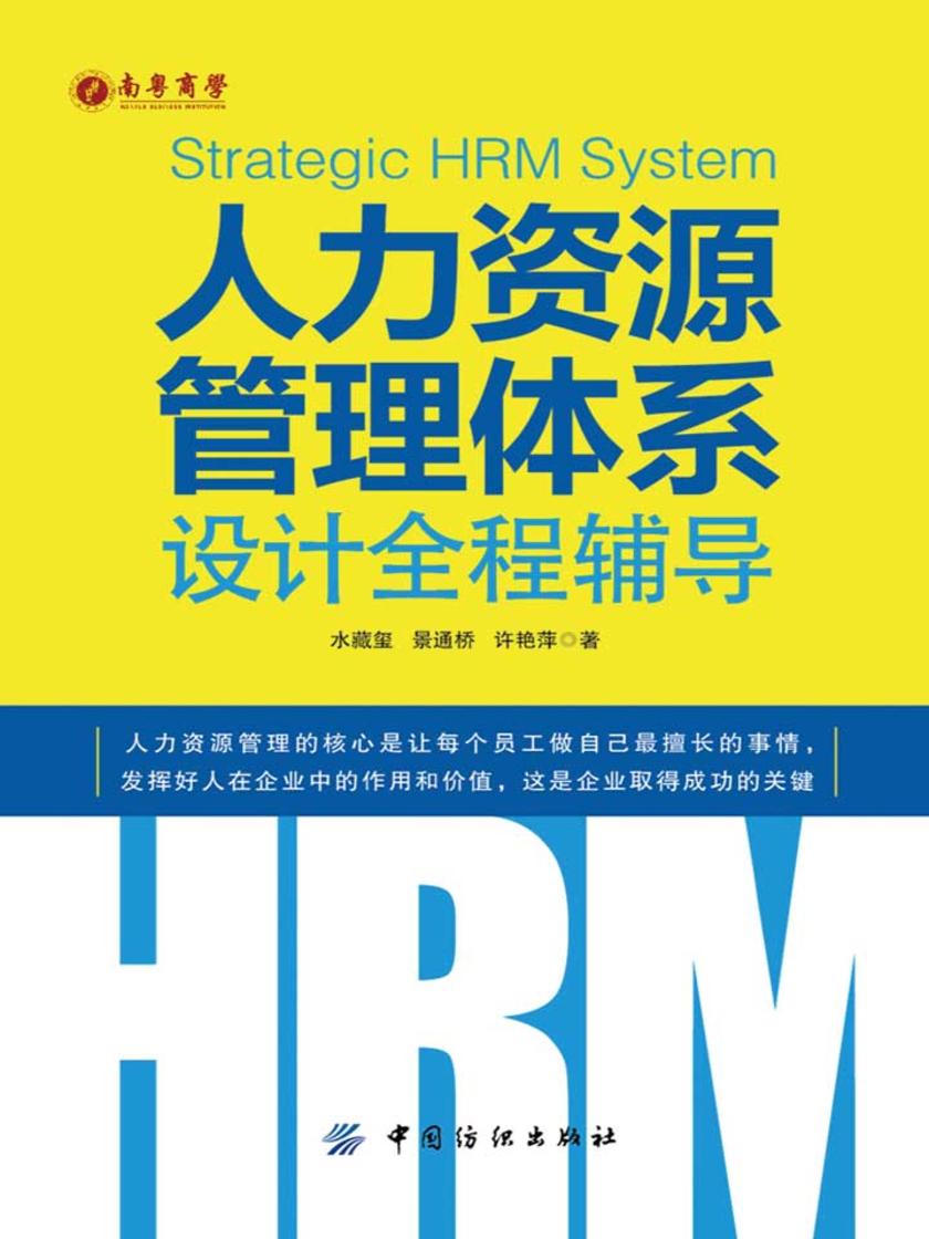 人力资源管理体系设计全程辅导