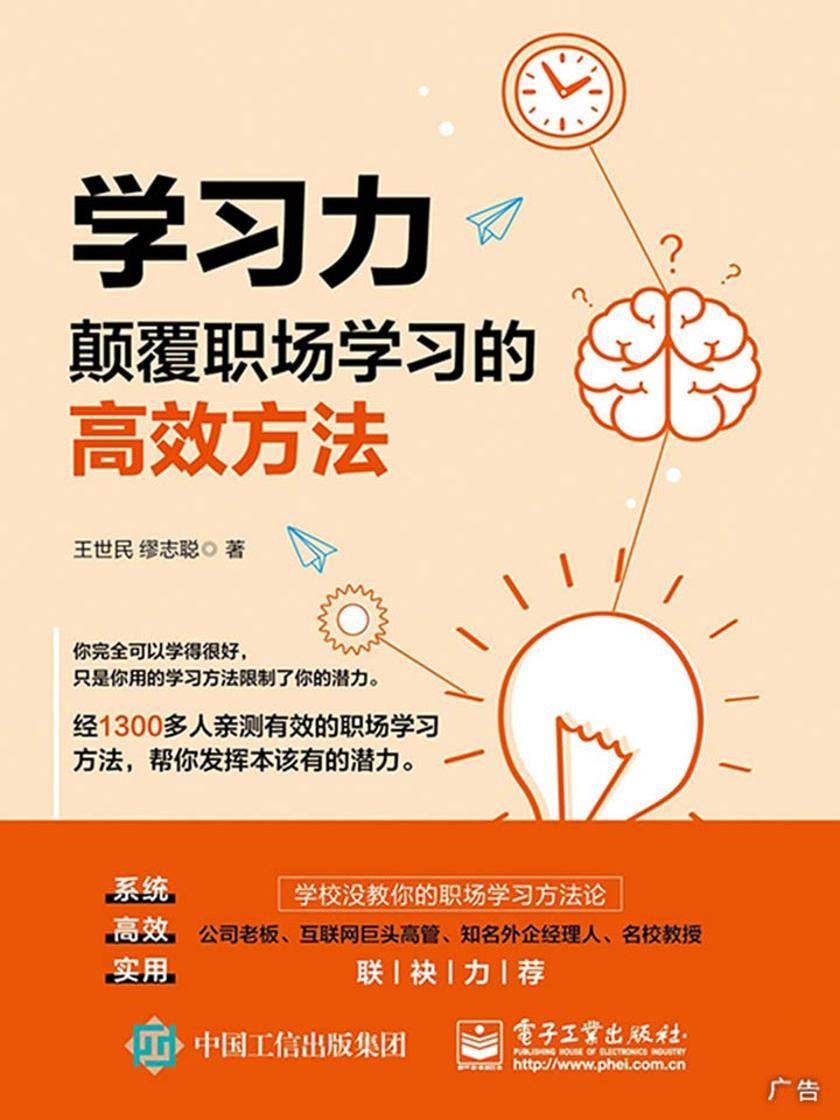 学习力:颠覆职场学习的高效方法