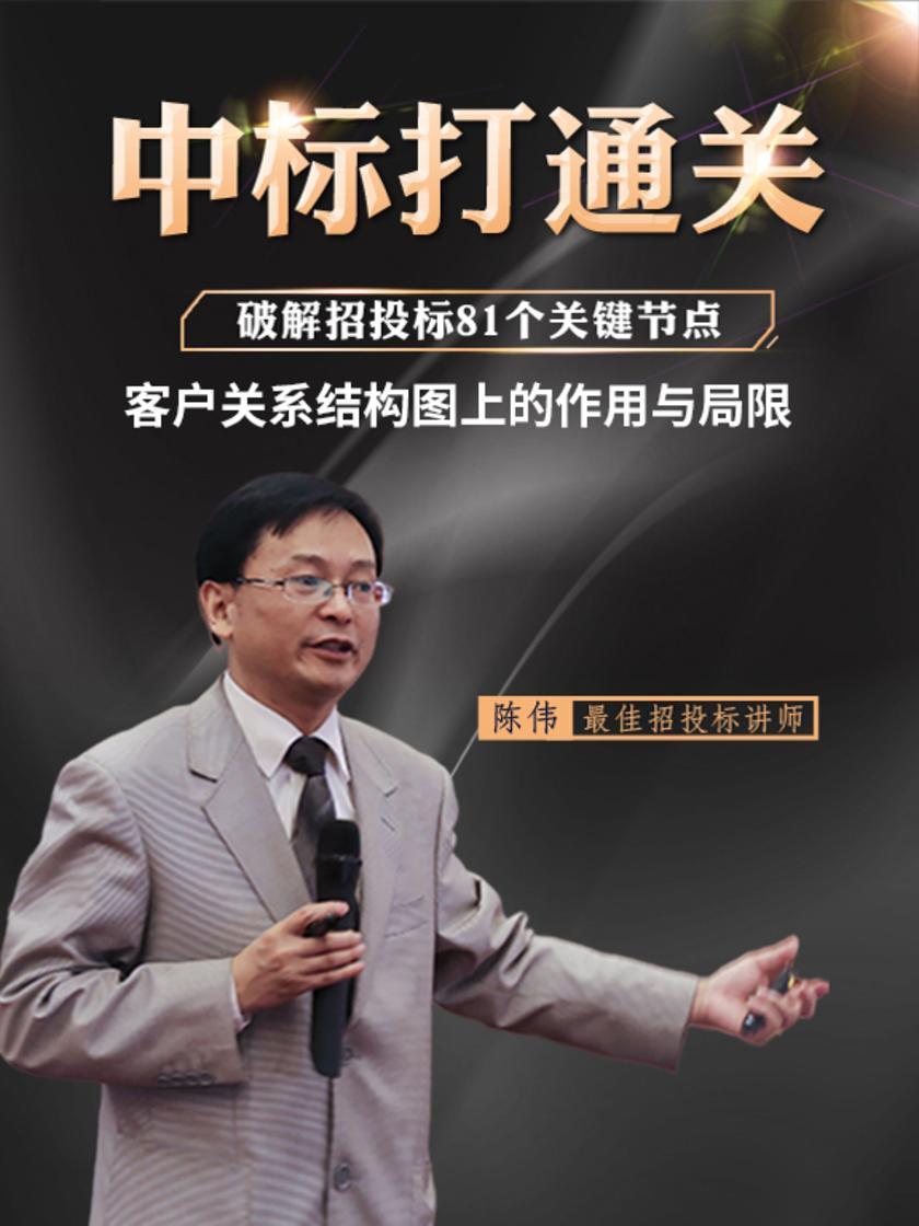 第58集 客户关系结构图上的作用与局限(此商品为视频课程)