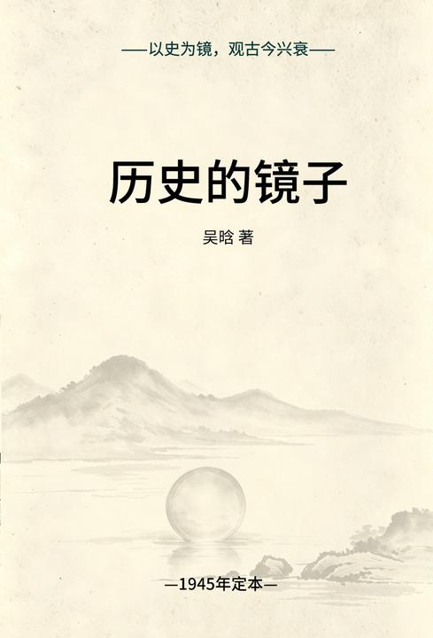 历史的镜子(吴晗讲述三百年前的历史教训)