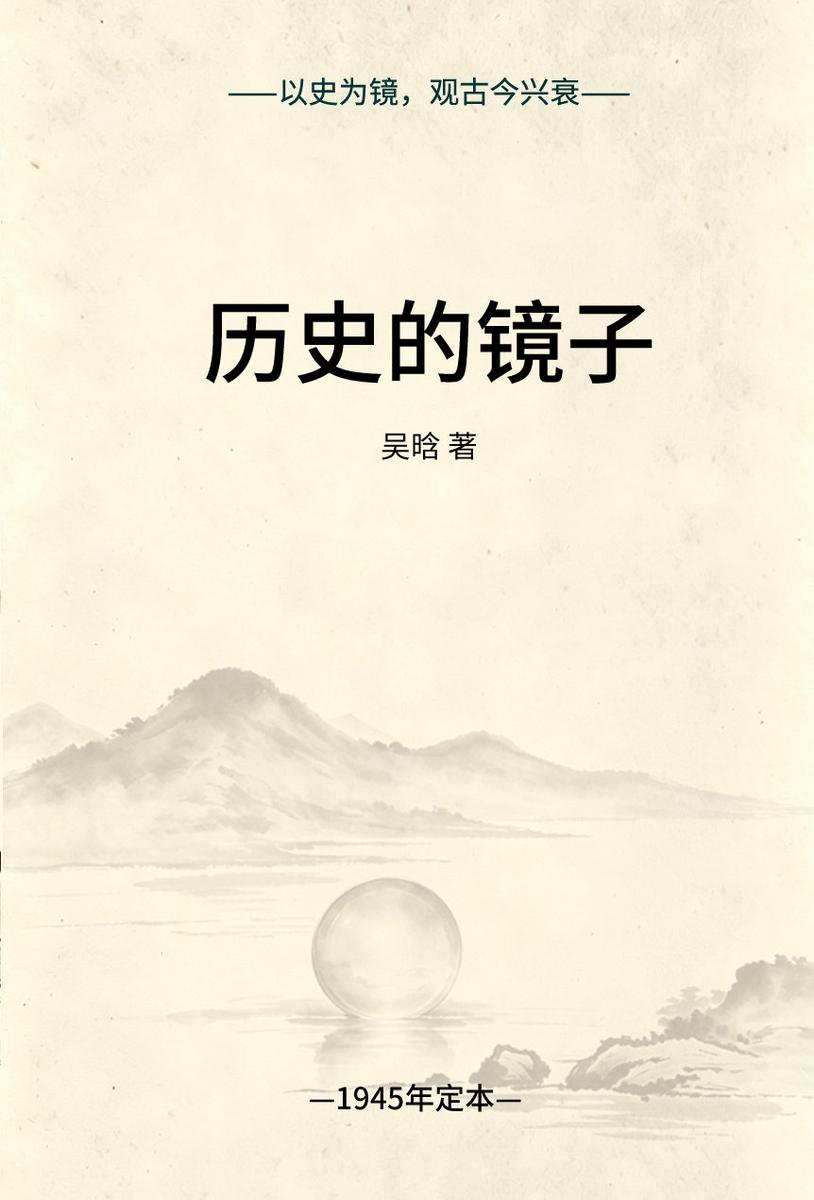 历史的镜子(吴晗讲述三百年前的历史教训)