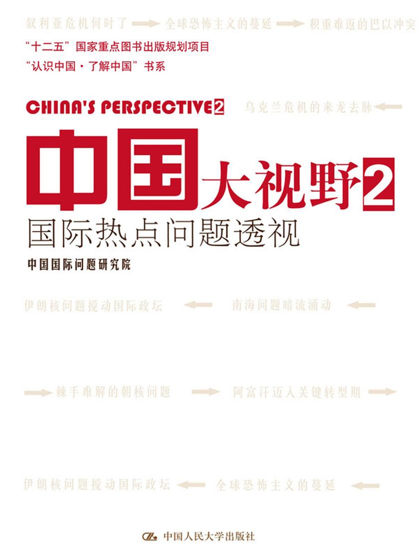 中国大视野2:国际热点问题透视(“认识中国·了解中国”书系;“十二五”国家重点图书出版规划项目)