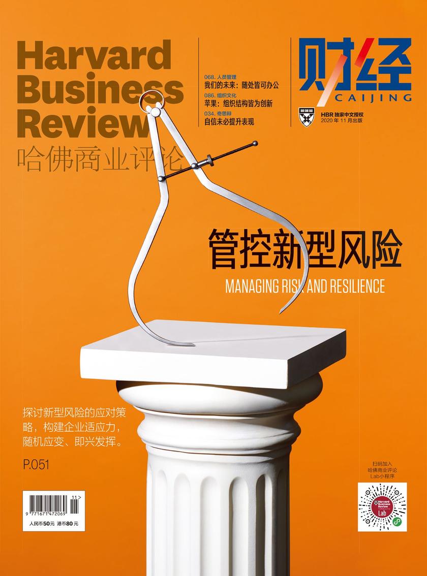 管控新型风险(《哈佛商业评论》2020年第11期/全12期)(哈佛商业评论)