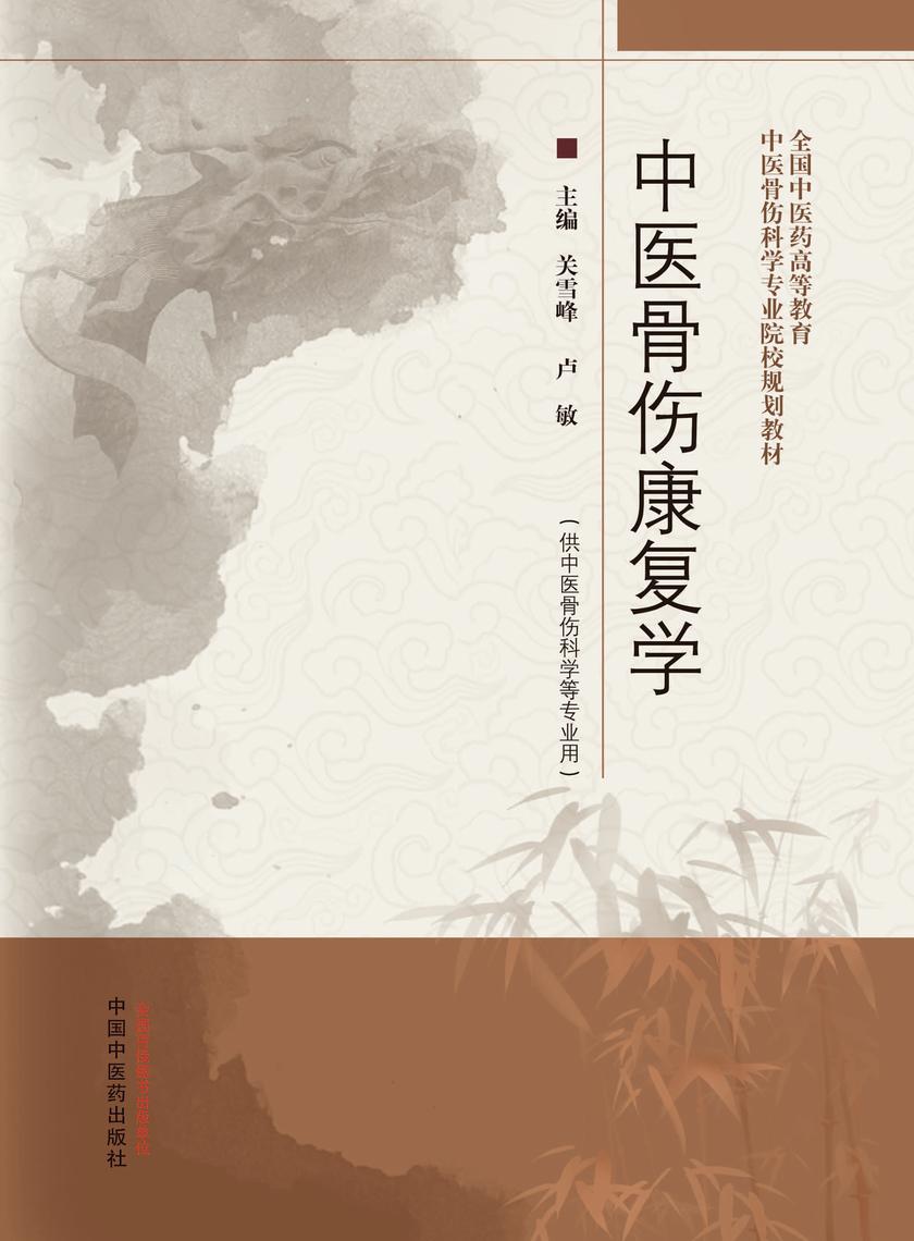 中医骨伤康复学(全国中医药高等教育中医骨伤科学专业院校规划教材)