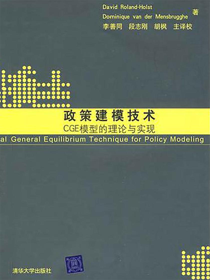 政策建模技术：CGE模型的理论与实现