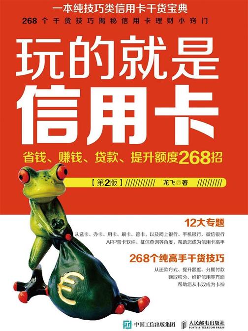 玩的就是信用卡：省钱、赚钱、贷款、提升额度268招(第2版)