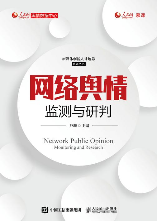 网络舆情监测与研判