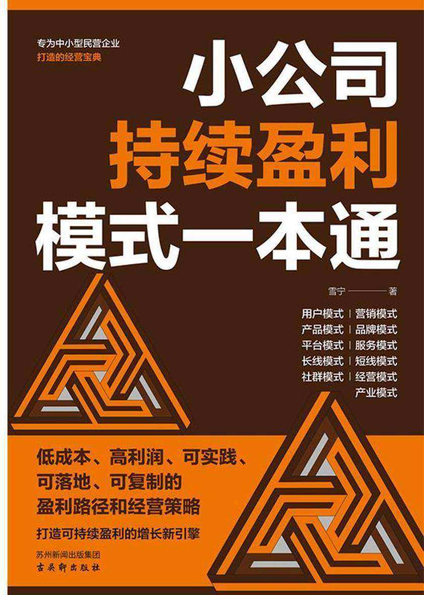 小公司持续盈利模式一本通