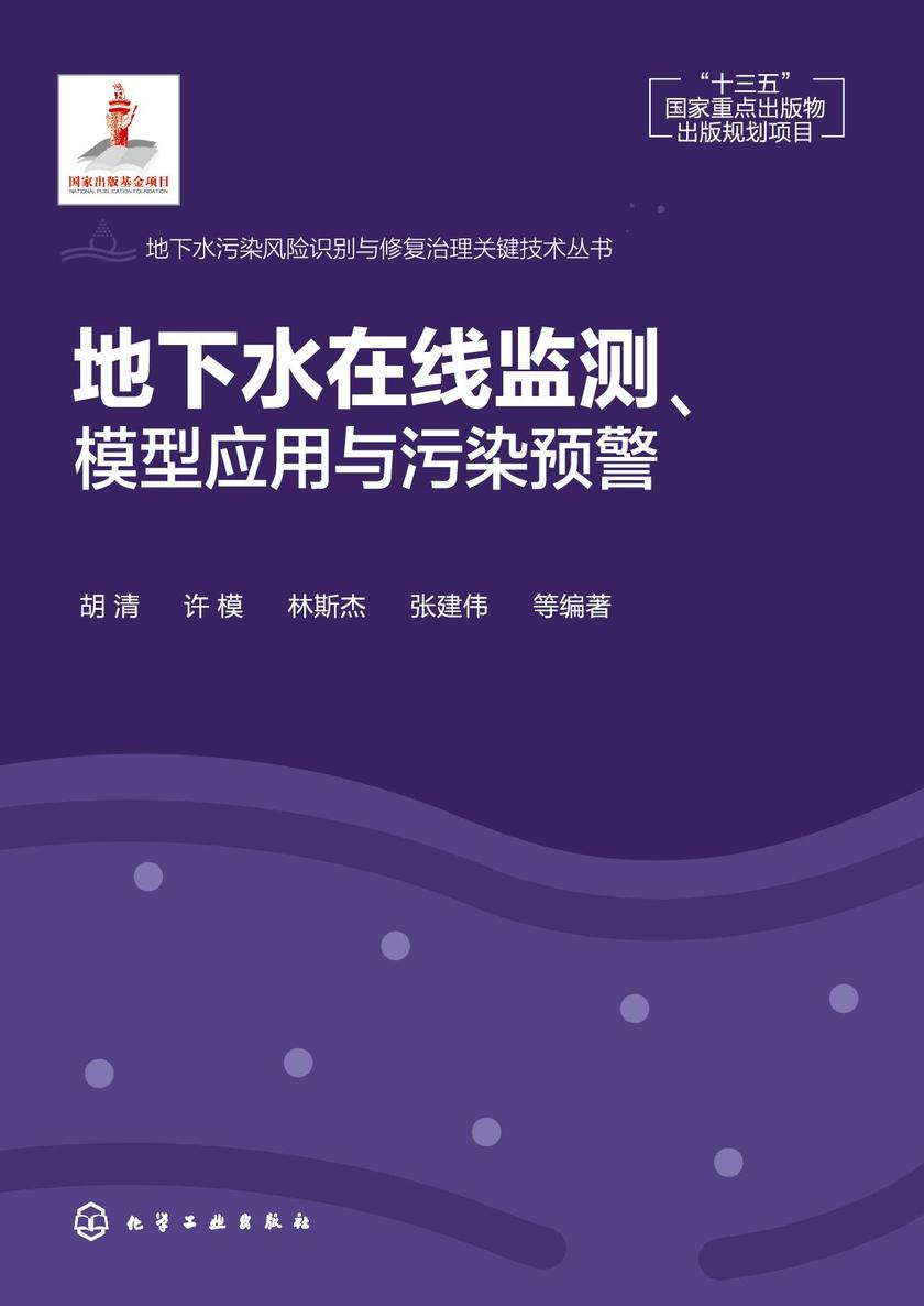 地下水污染风险识别与修复治理关键技术丛书--地下水在线监测、模型应用与污染预警