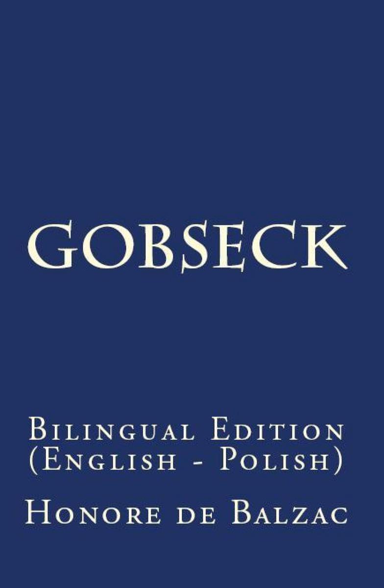Gobseck: Bilingual Edition (English – Polish)