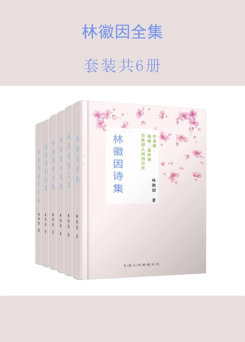 林徽因全集(民国最美才女林徽因最全作品套装，包括诗歌、散文、书信、剧本、小说、建筑文集)