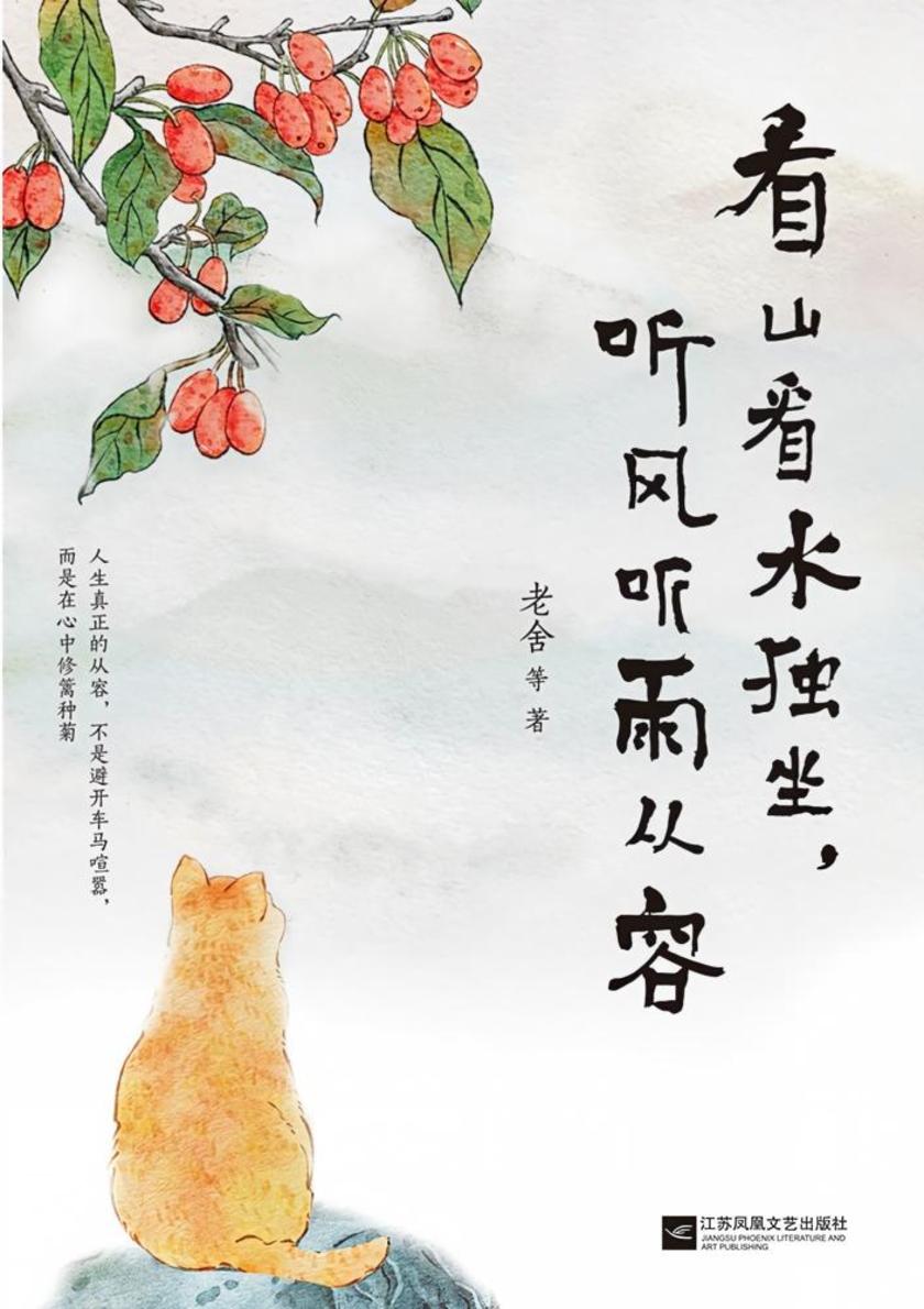 看山看水独坐,听风听雨从容