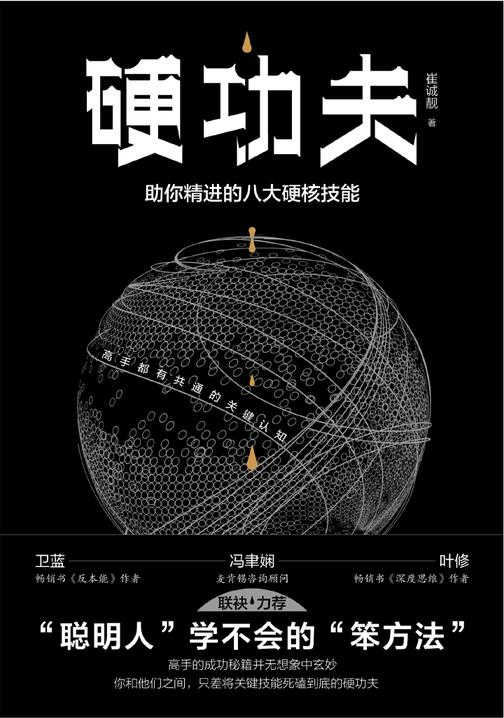 硬功夫：助你精进的八大硬核技能( “聪明人”学不会的“笨方法”！高手的成功秘籍并无想象中玄妙，你和他们之间，只差将关键技能死磕到底的硬功夫)