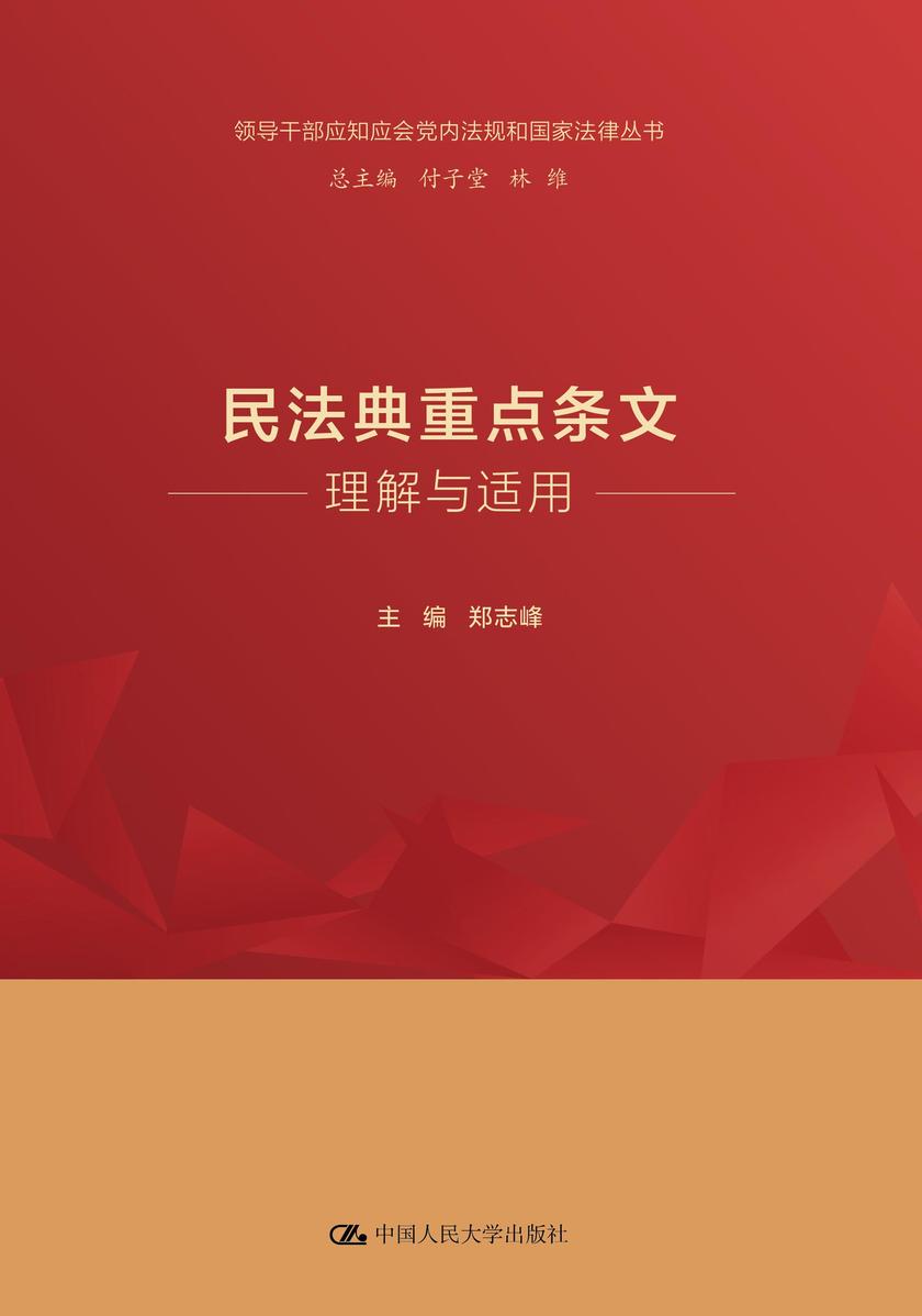 民法典重点条文理解与适用