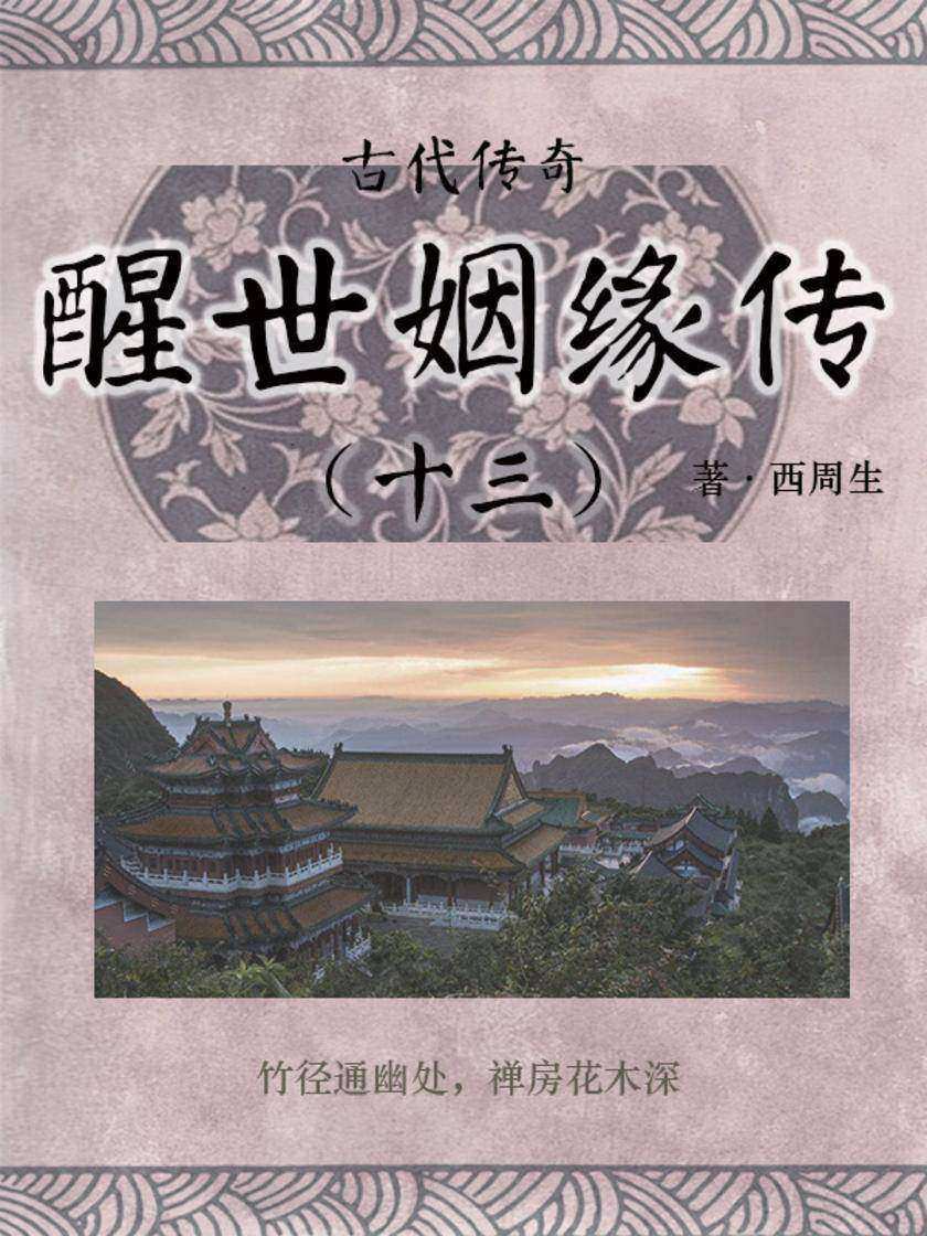 传统古典文学：醒世姻缘传(十三)