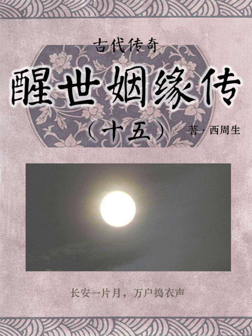 传统古典文学：醒世姻缘传(十五)