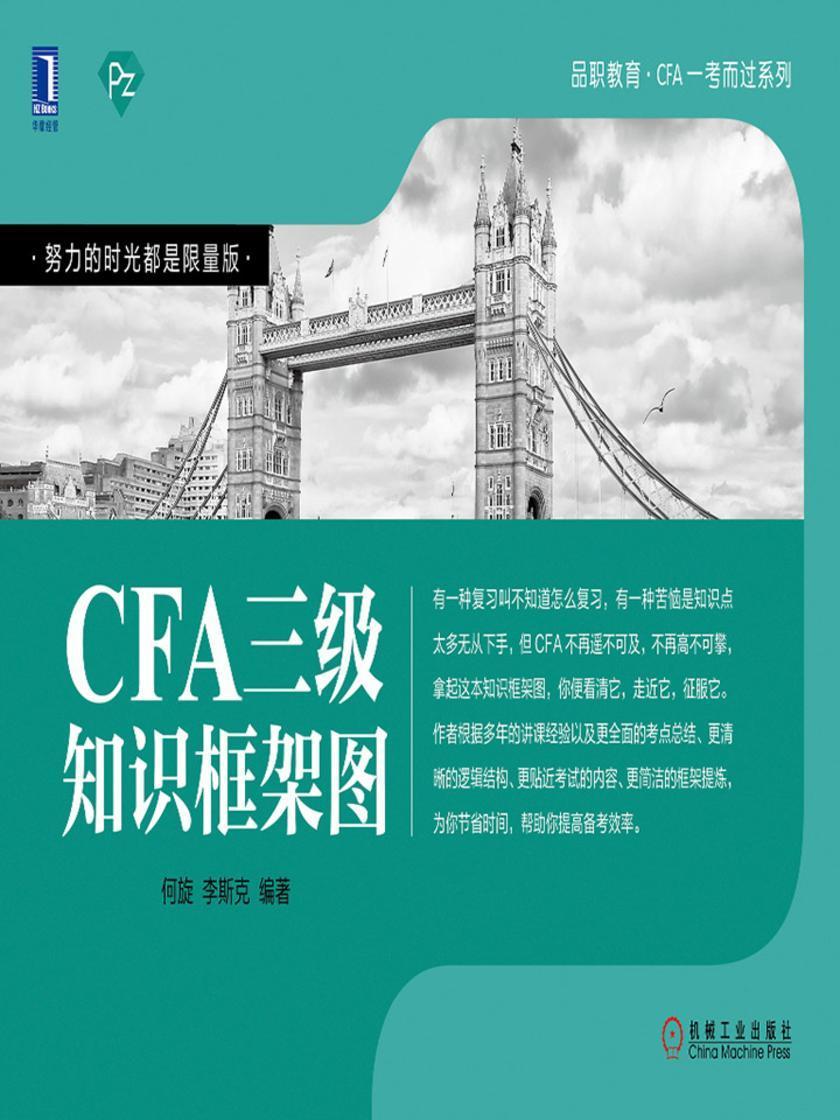CFA三级知识框架图