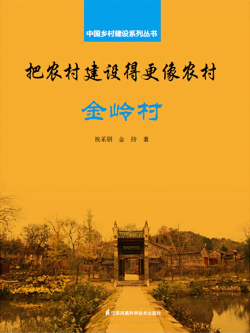 把农村建设得更像农村·金岭村(中国乡村建设系列丛书)