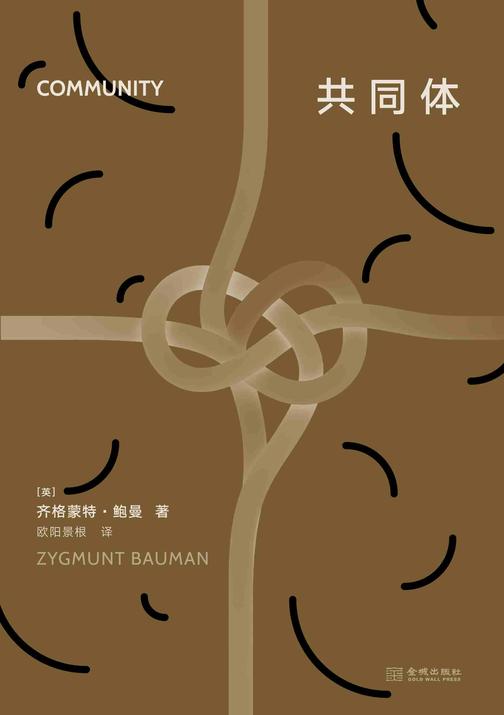 共同体(一个不确定的世界中的共同体困境解码确定性与自由张力,社会学大师齐格蒙特·鲍曼社会学重磅之作)