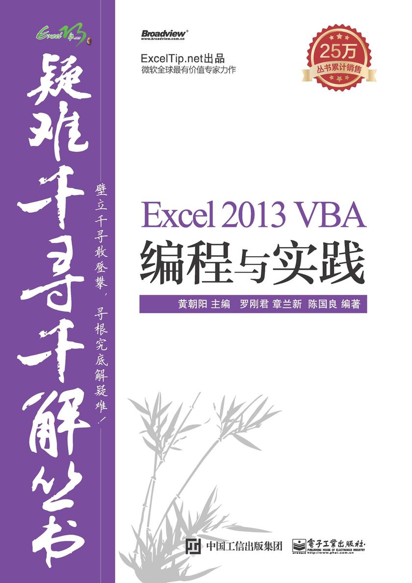 Excel 2013 VBA编程与实践
