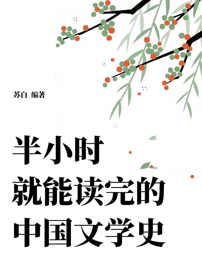 半小时就能读完的中国文学史
