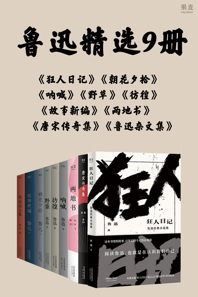 鲁迅精选9册