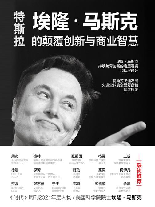 特斯拉:埃隆·马斯克的颠覆创新与商业智慧