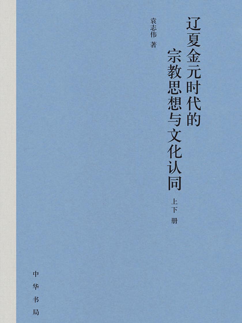 辽夏金元时代的宗教思想与文化认同(精)全二册  中华书局出品