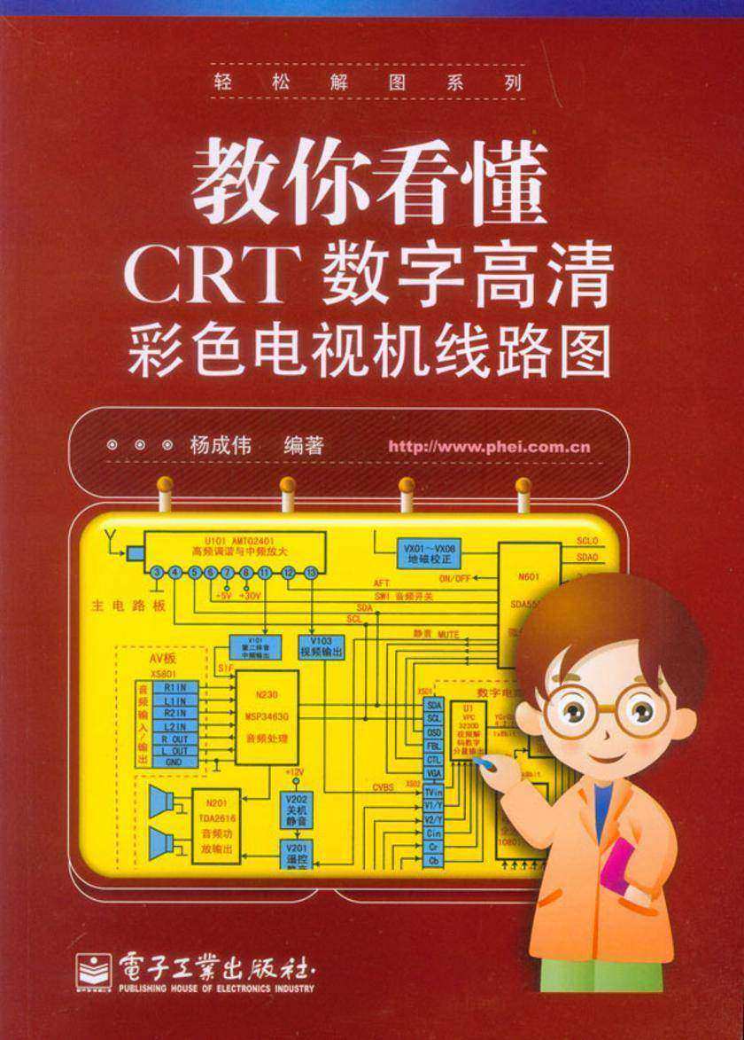 教你看懂CRT数字高清彩色电视机线路图