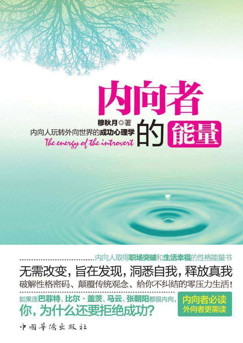 内向者的能量：内向人玩转外向世界的成功心理学