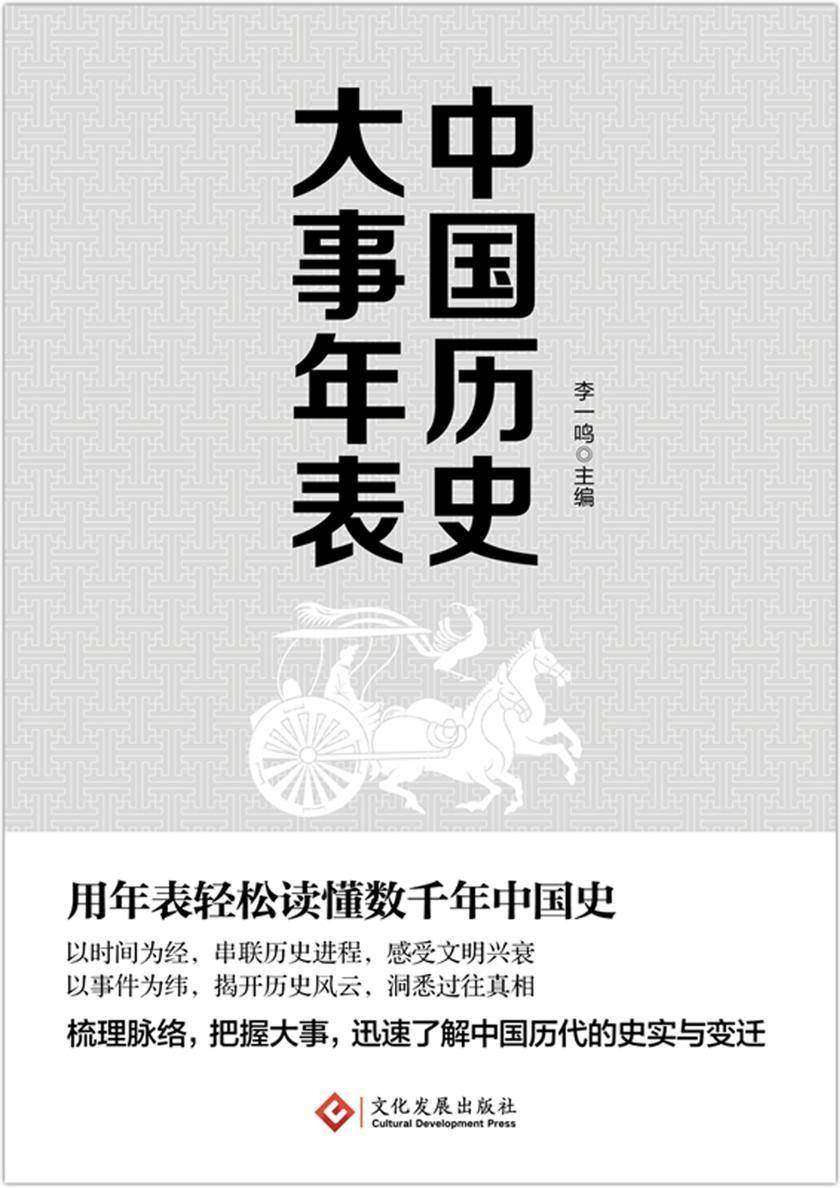 中国历史大事年表
